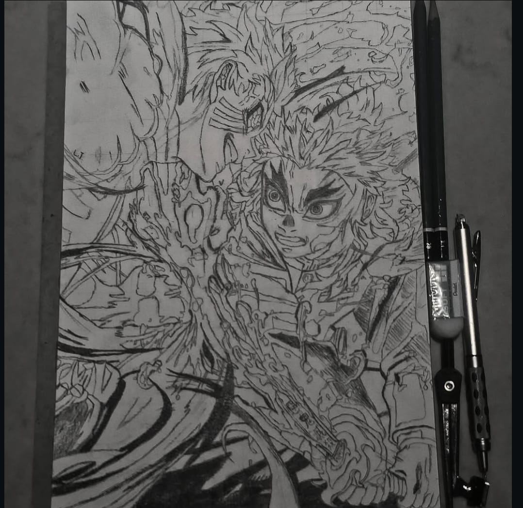 Action character sketch